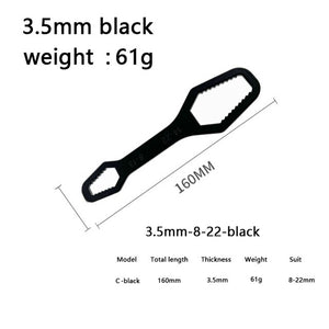 Self-tightening Adjustable Wrench